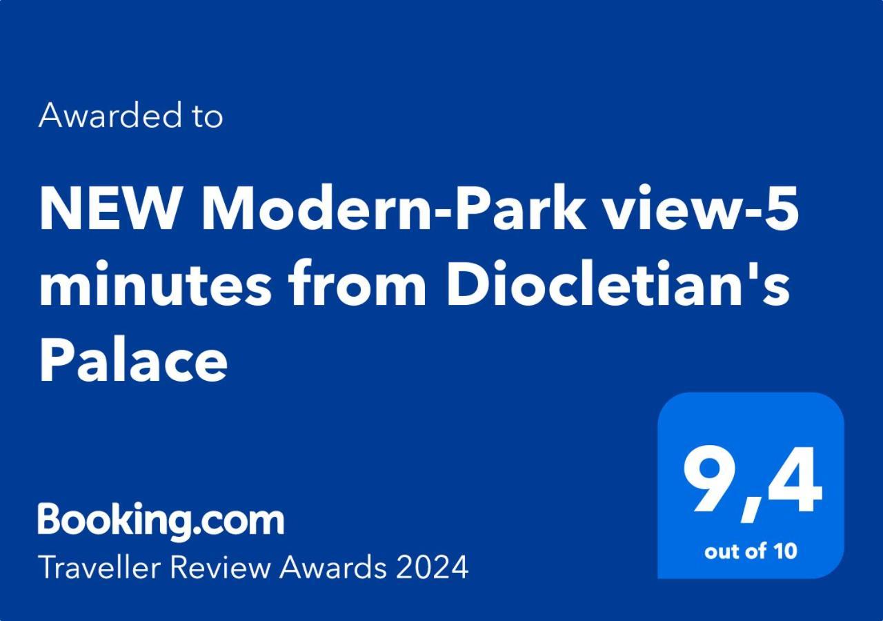 New Modern-Park View-5 Minutes From Diocletian'S Palace สปลิท ภายนอก รูปภาพ